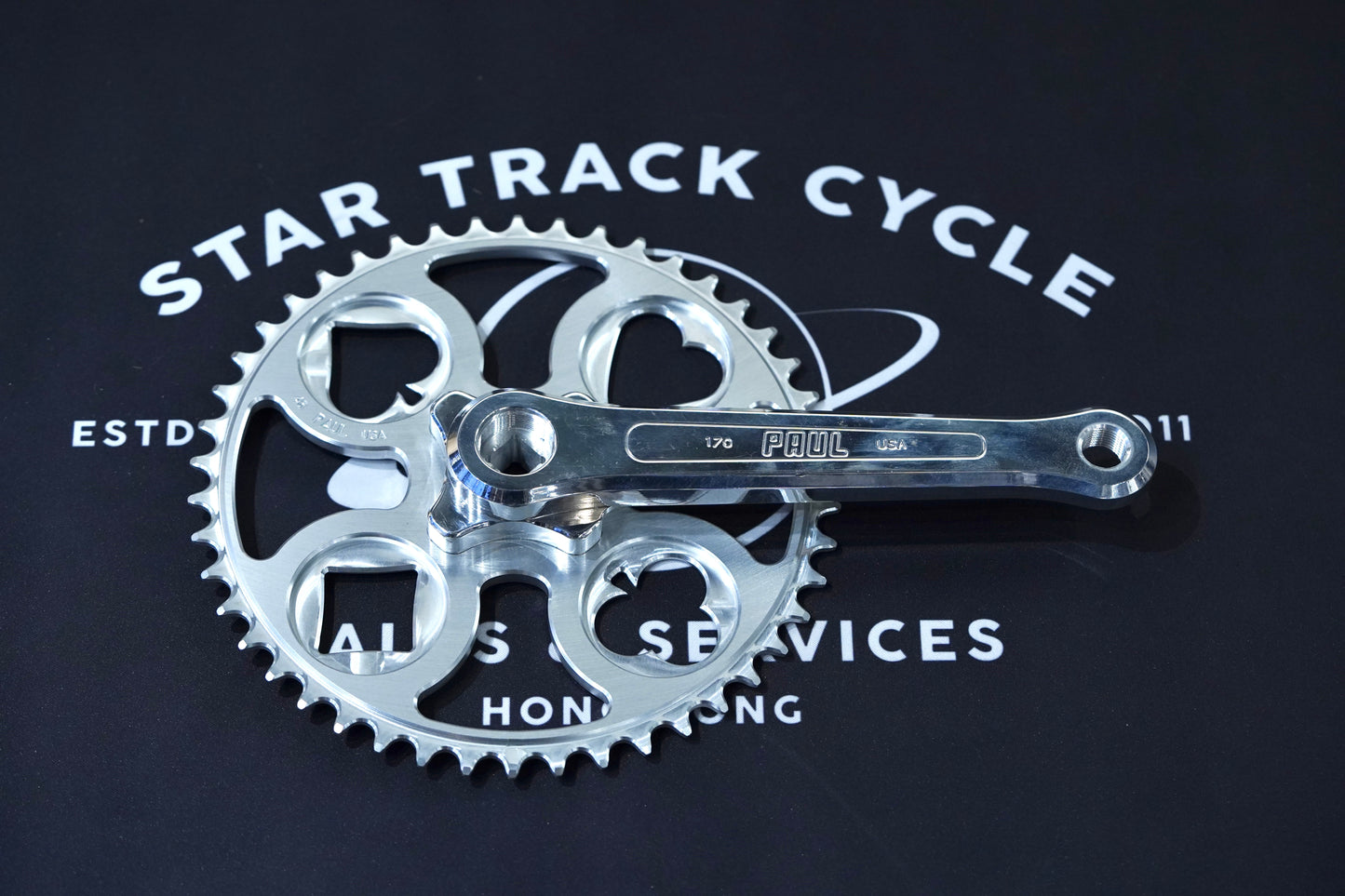Paul Components Royal Flush Crankset 170mm with 46T Chainring