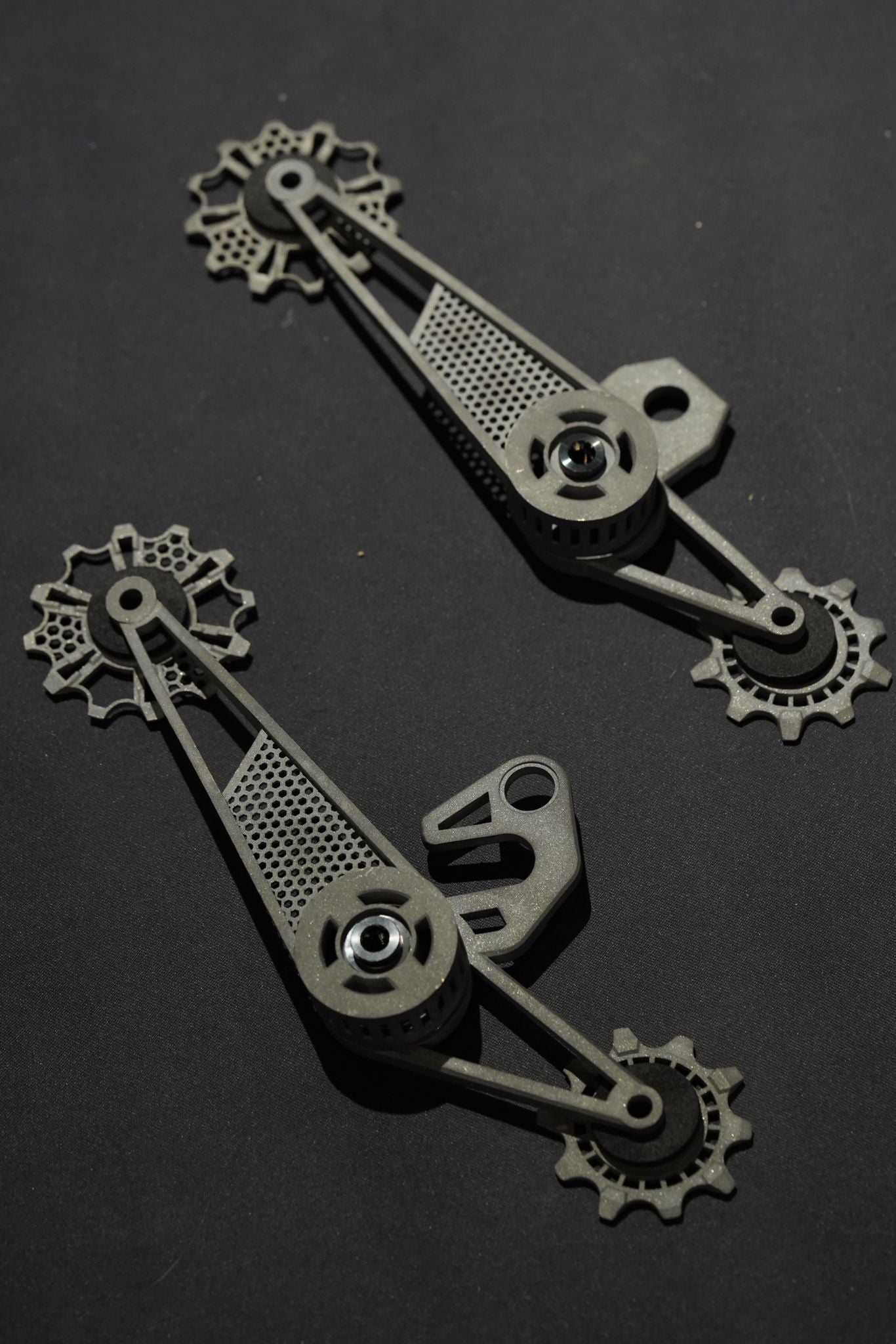 JCP Custom 3D Printed Titanium Tensioner for Single-Speed Brompton