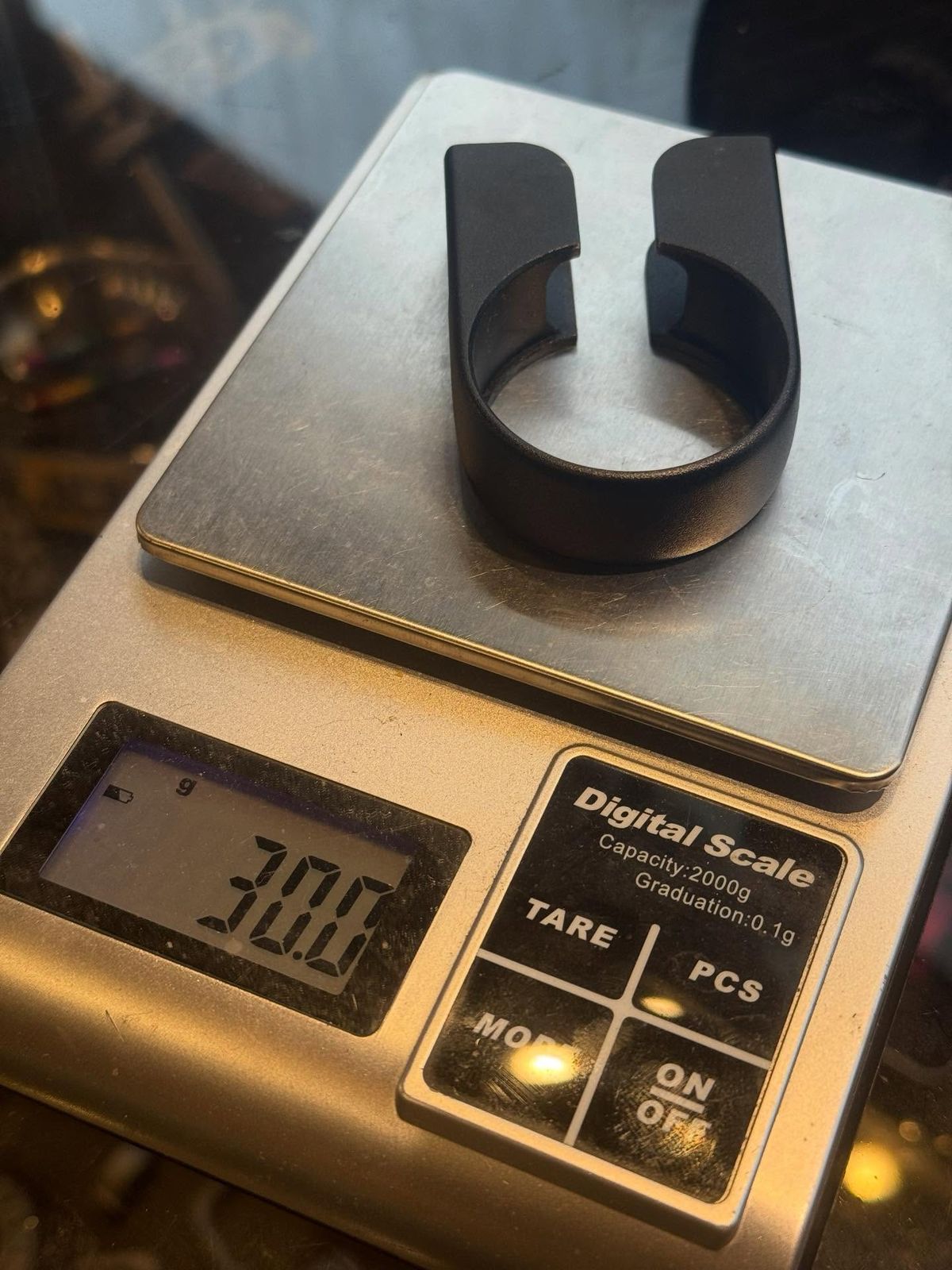 JCP Custom 3D Print Titanium T line Seat Post Clamp