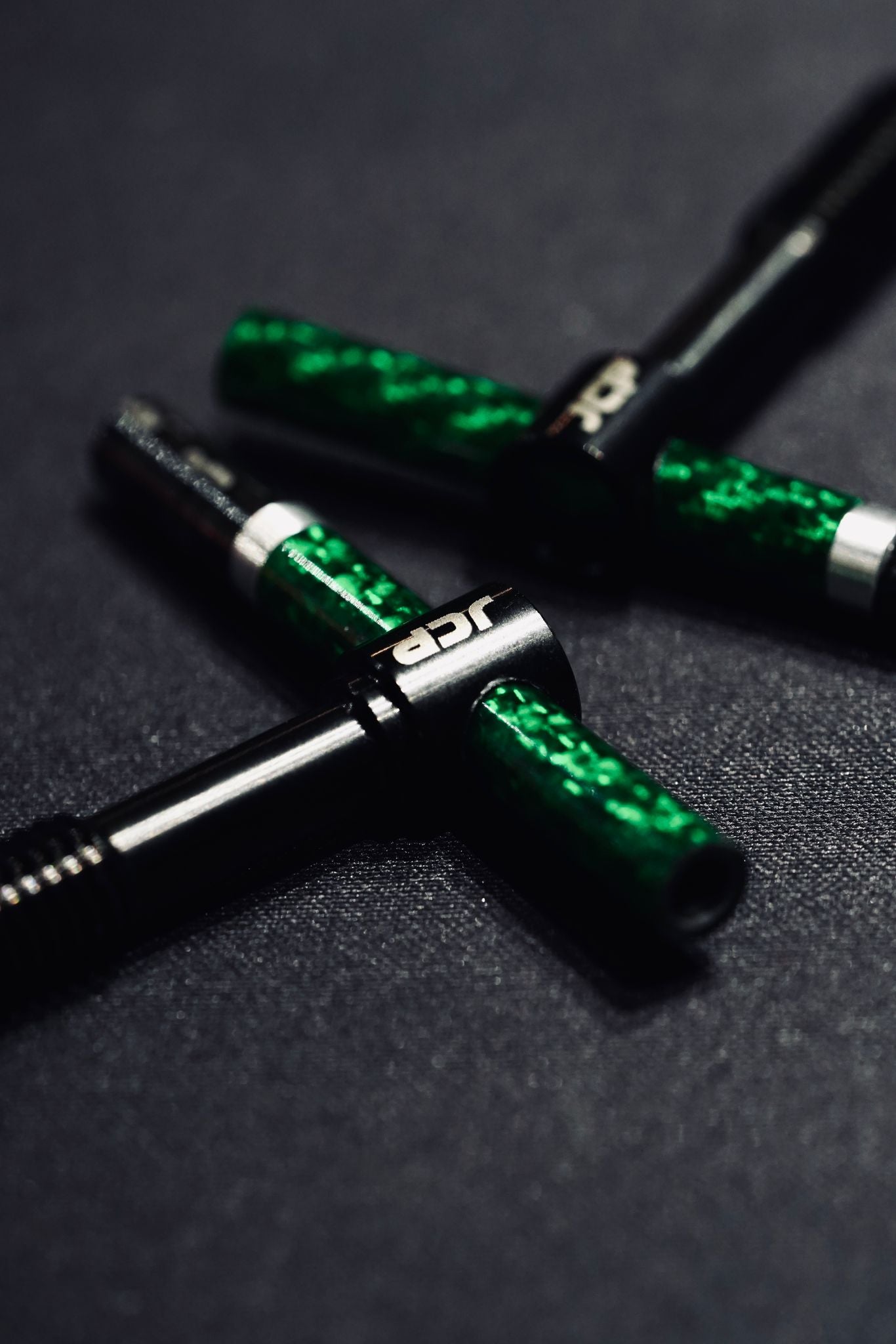 JCP Custom Titanium x Carbon Hinge Clamp Lever (RIDDLER)