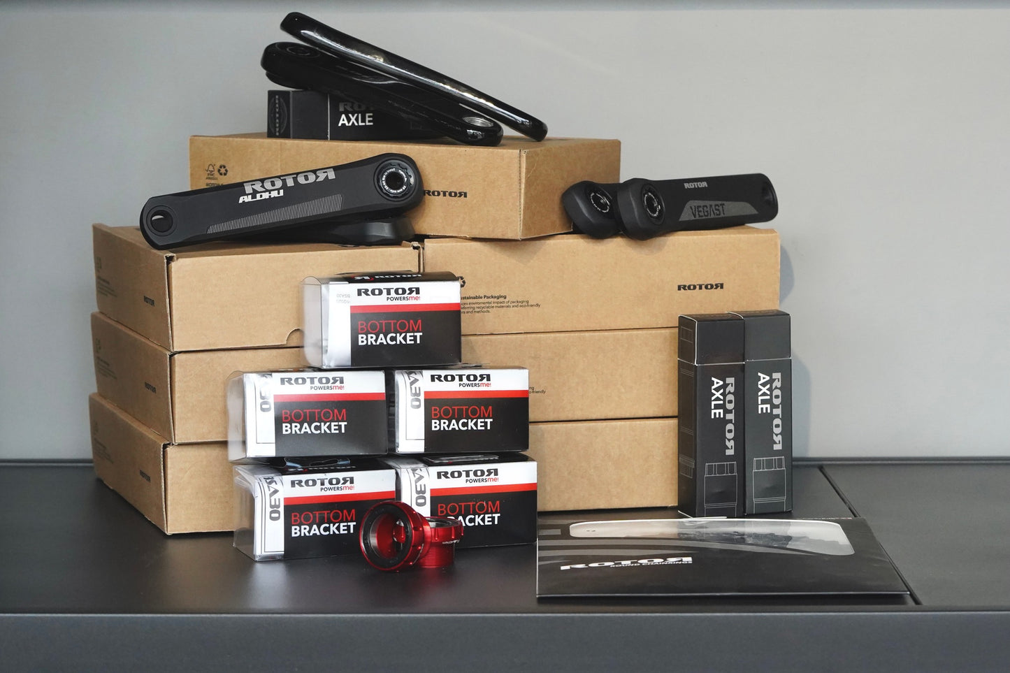 ROTOR ALDHU Crank 170mm