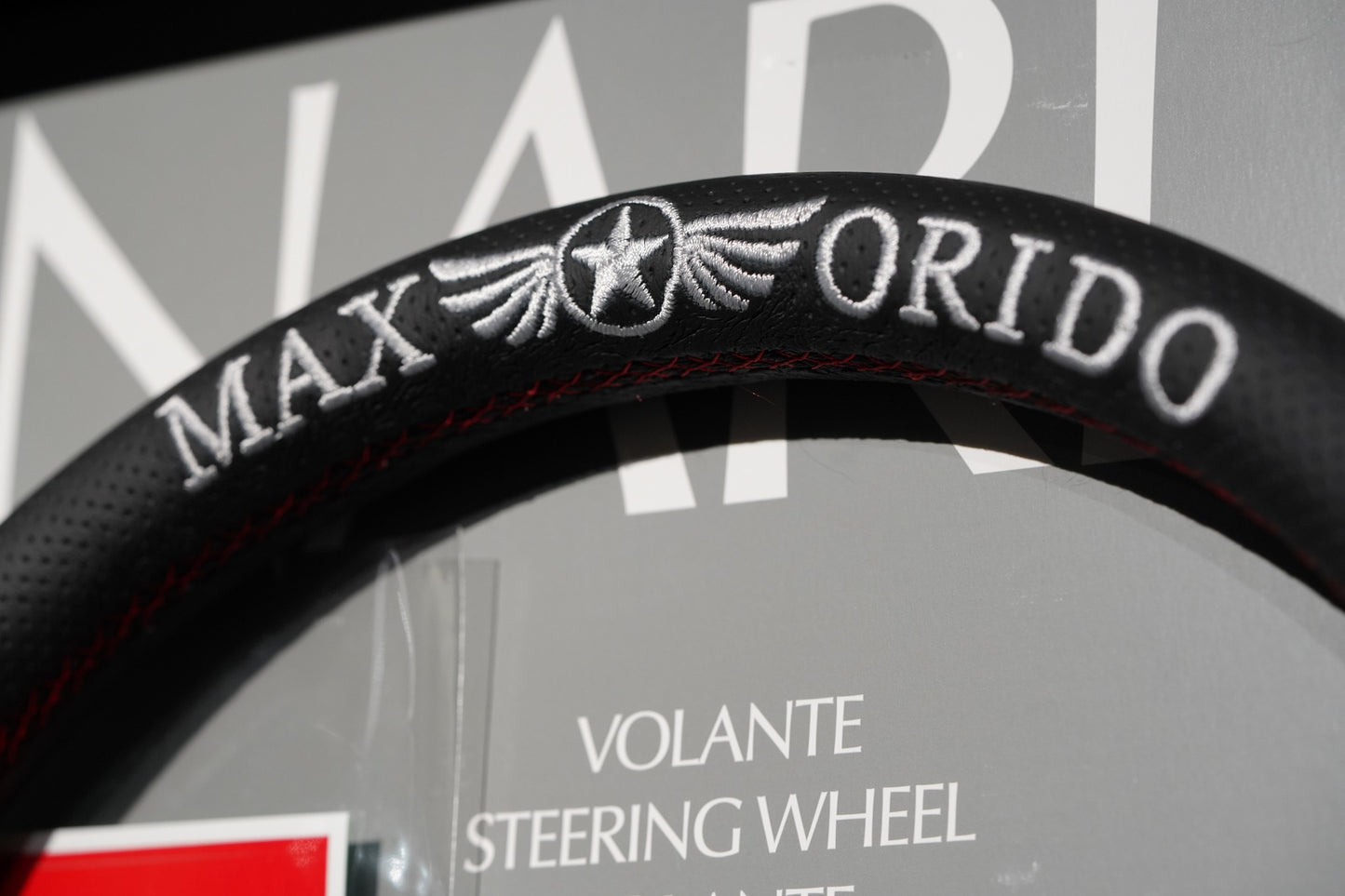 " MAX ORIDO x NARDI " Steering Wheel