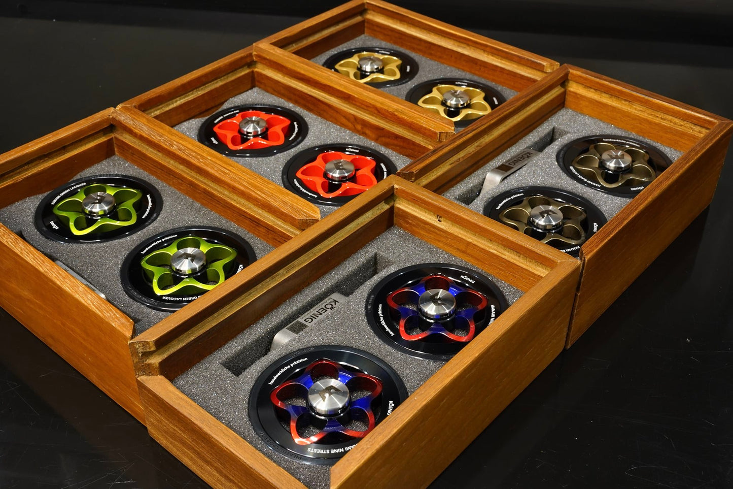 KOENIG HANAMI Brompton Easy Wheel (Green Lacquer)