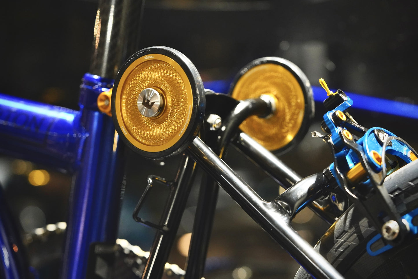 KOENIG KIRIKO Brompton Easy Wheel (Natural Gold)