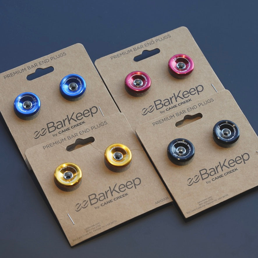 CANE CREEK eeBarKeep バーエンドキャップ エンドプラグ ペア eeBarKeep Bar End Plugs | 6 Gram CNC Machined Aluminum
