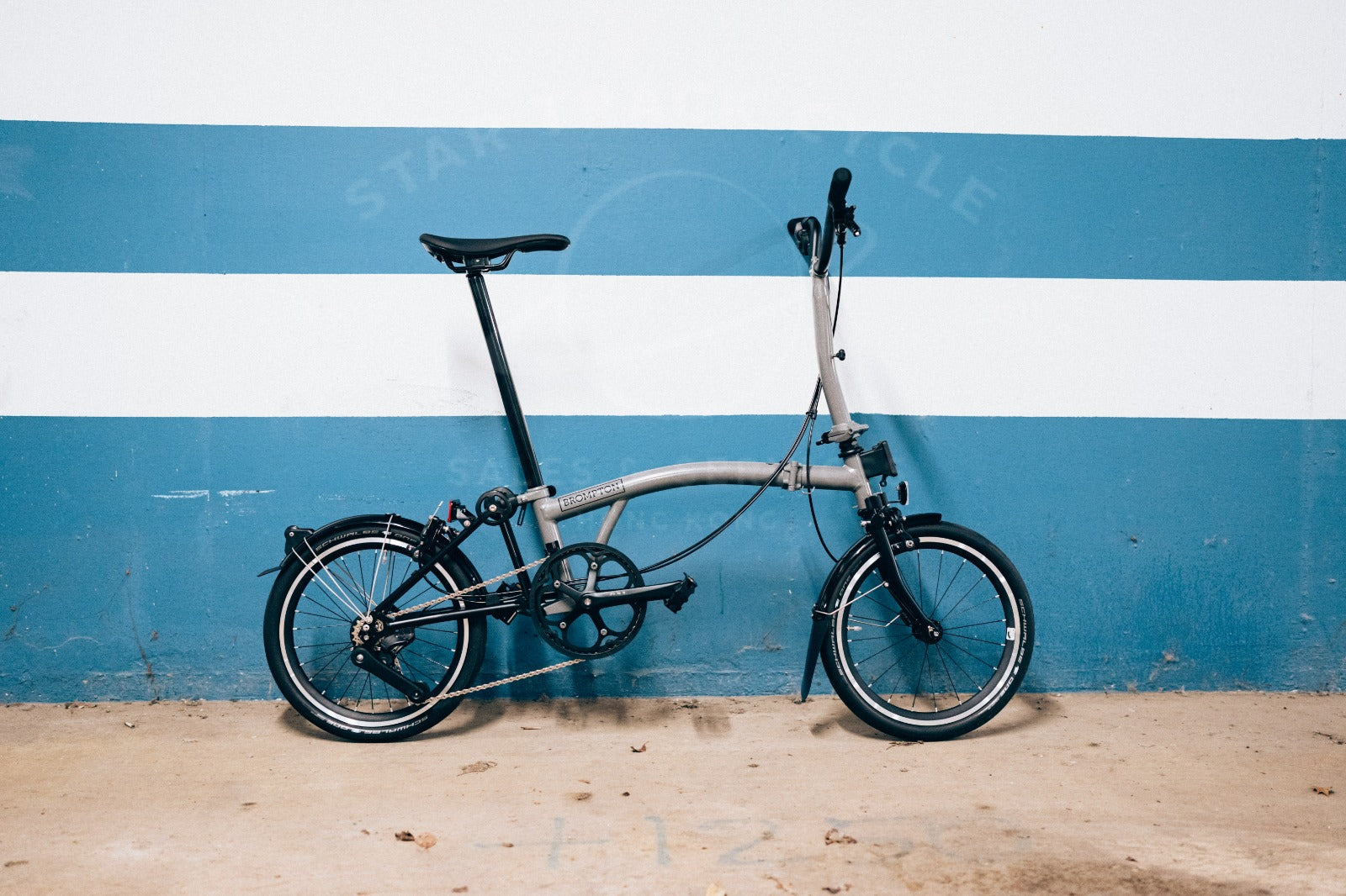 Brompton P Line Urban Storm Grey Mid