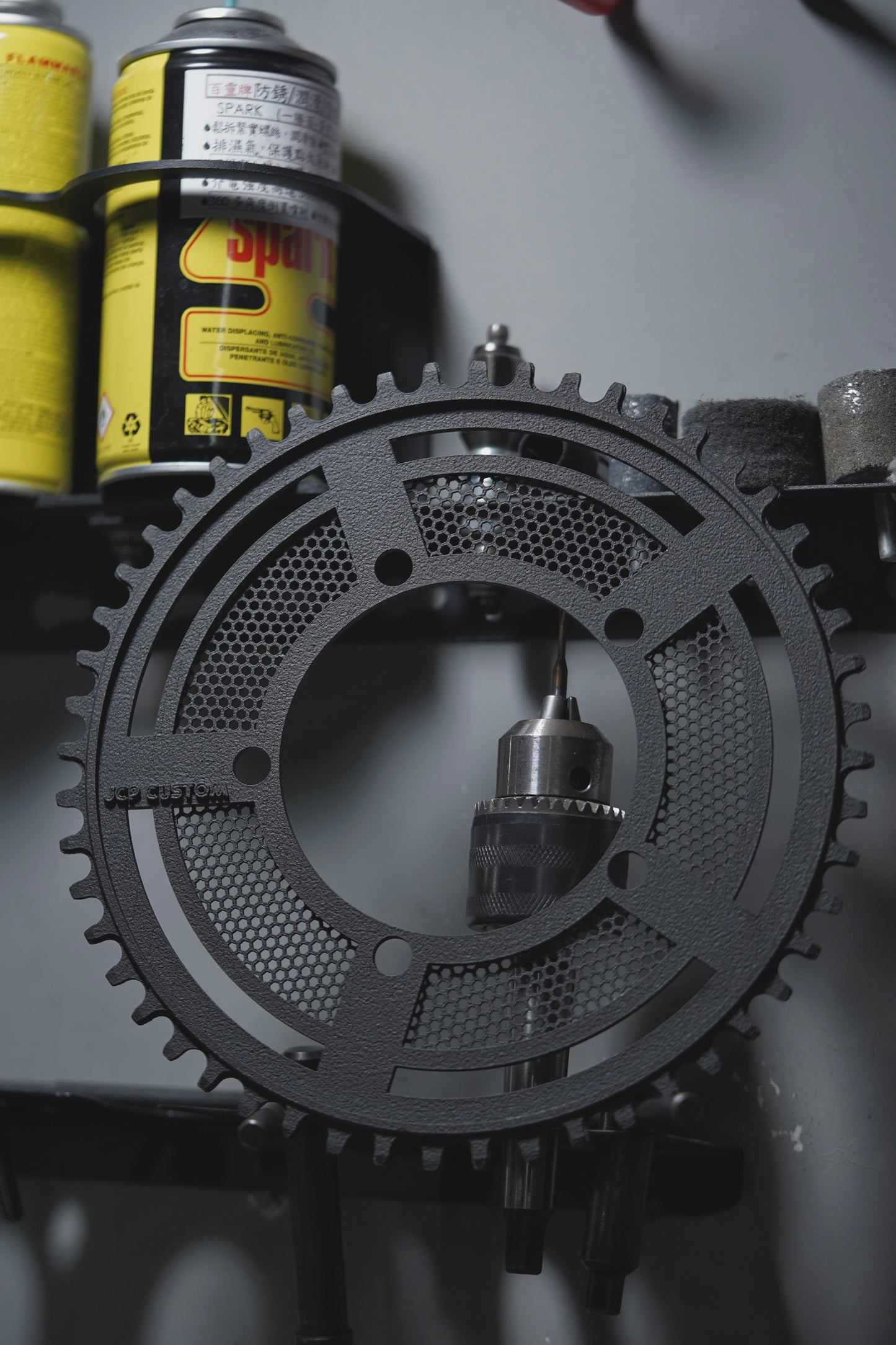JCP Custom 3D printed Chainring BCD110 x5