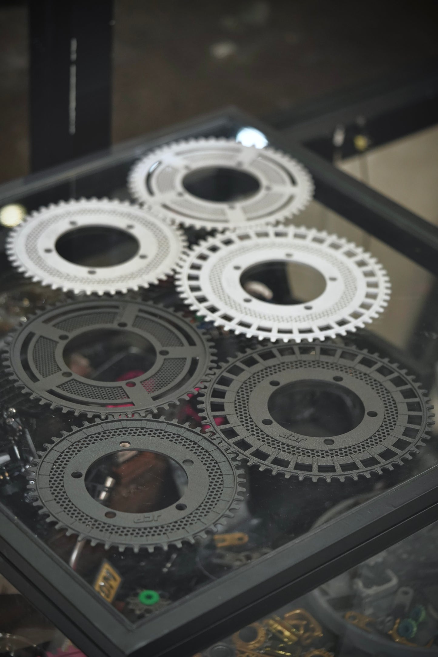 JCP Custom 3D printed Chainring BCD110 x5