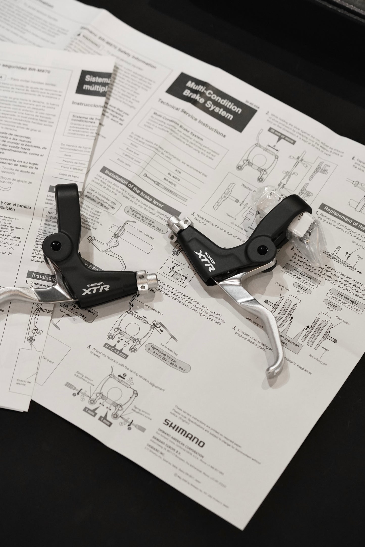 **NOS** Shimano XTR M970 Brake Lever