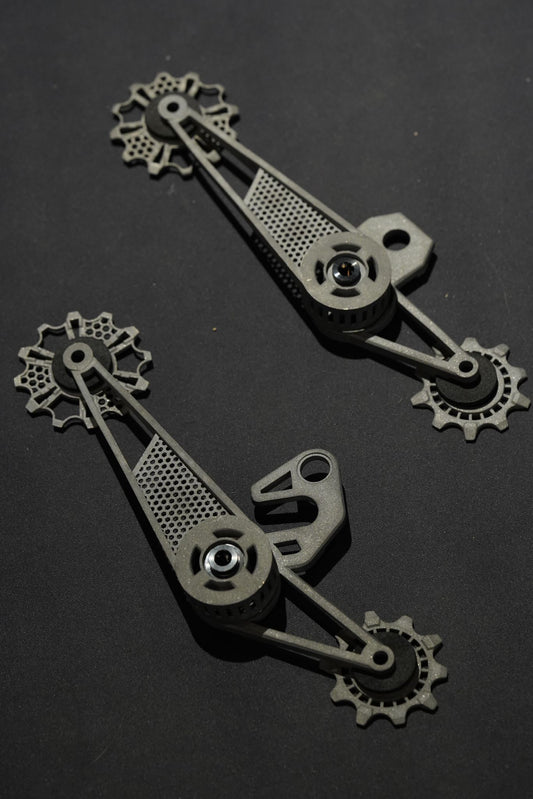 JCP Custom 3D Printed Titanium Tensioner for Single-Speed Brompton