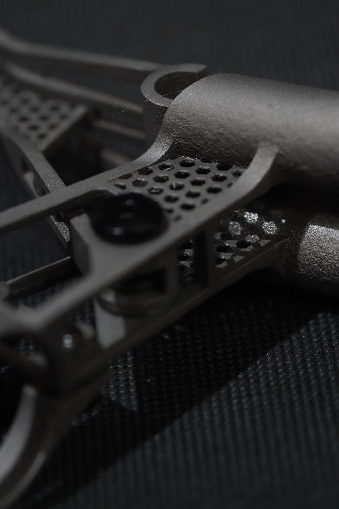 JCP Custom 3D Printed Titanium "Shotgun" Brake Lever