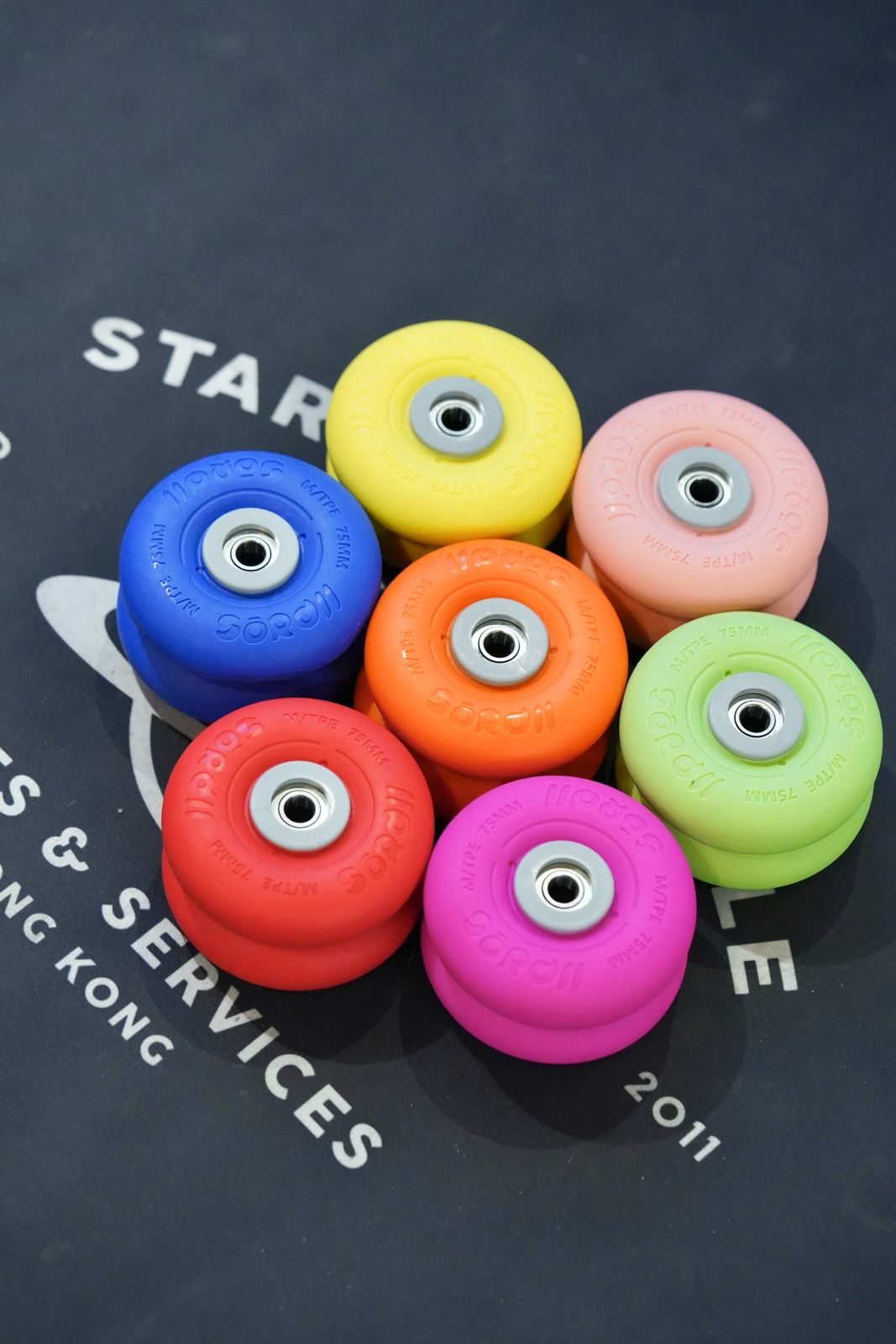 SOROLL 75mm Donut Easy Wheels