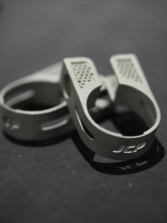 JCP Custom 3D Print Titanium T line Seat Post Clamp