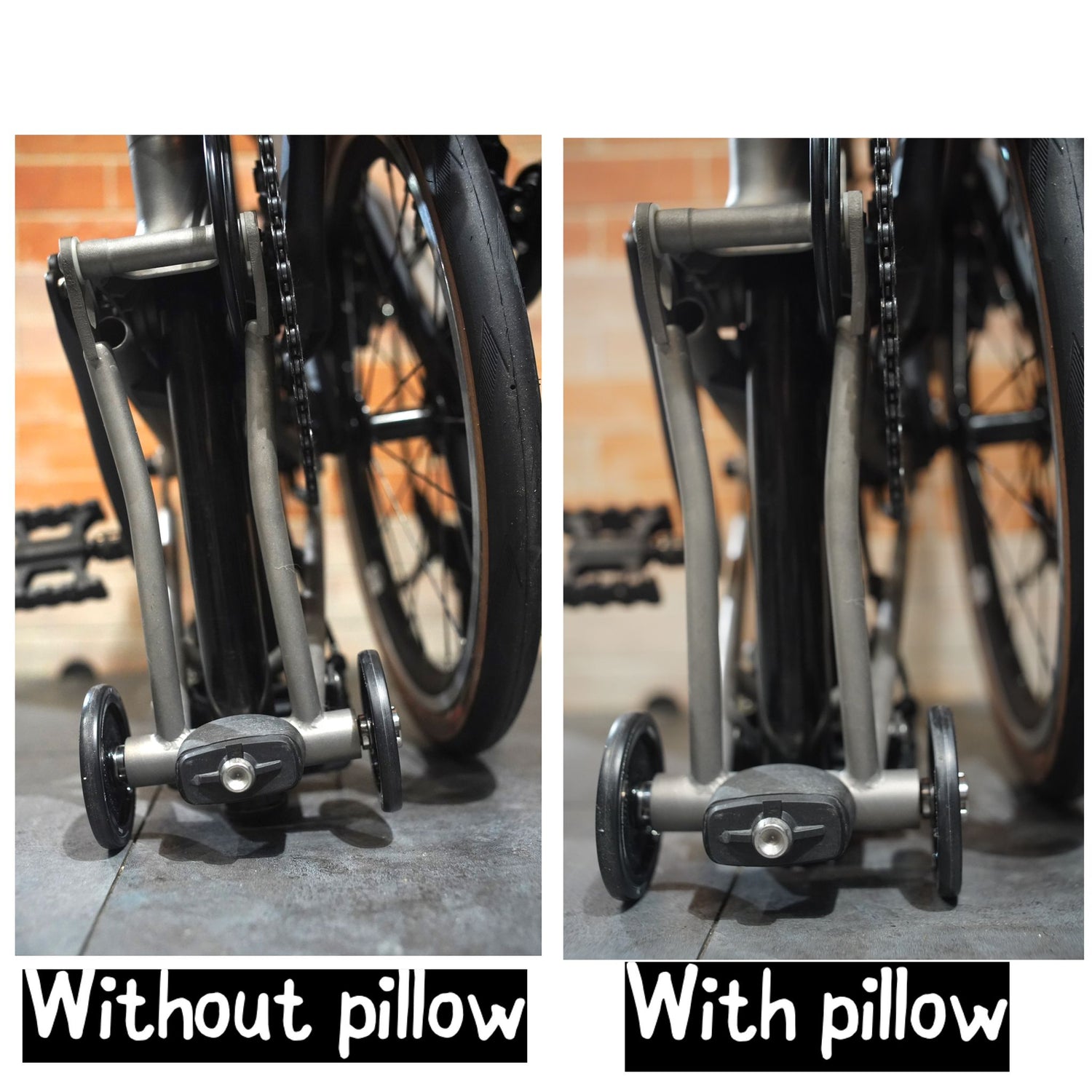 JCP Custom 3D Print E-Hook Pillow for Brompton