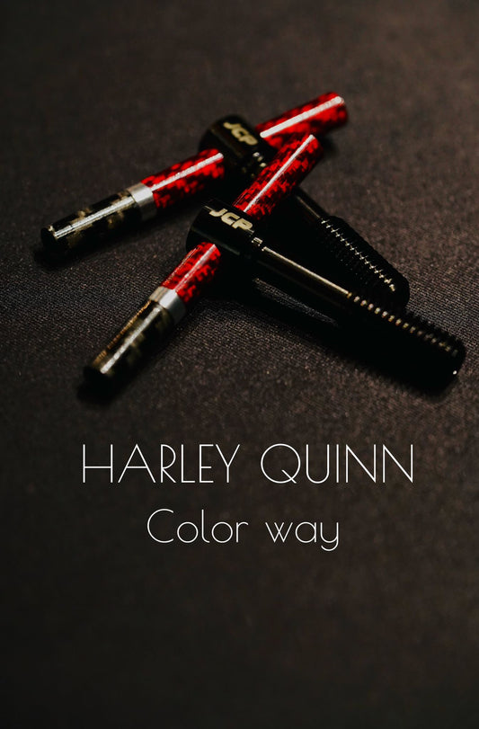 JCP Custom Titanium x Carbon Hinge Clamp Lever (HARLEY QUINN)