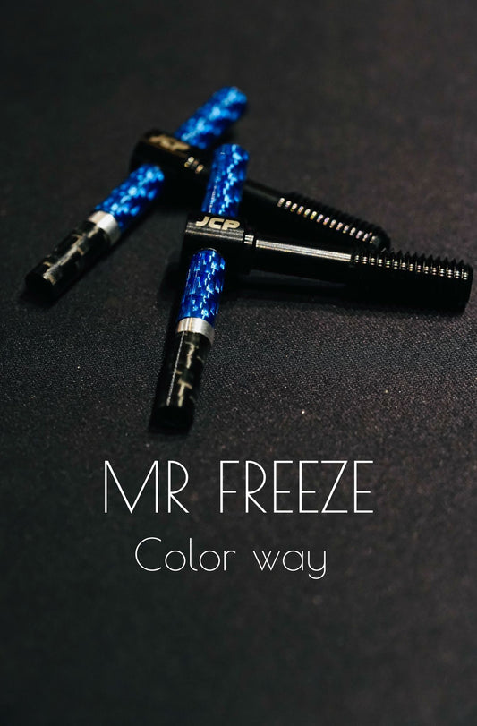 JCP Custom Titanium x Carbon Hinge Clamp Lever (MR FREEZE)