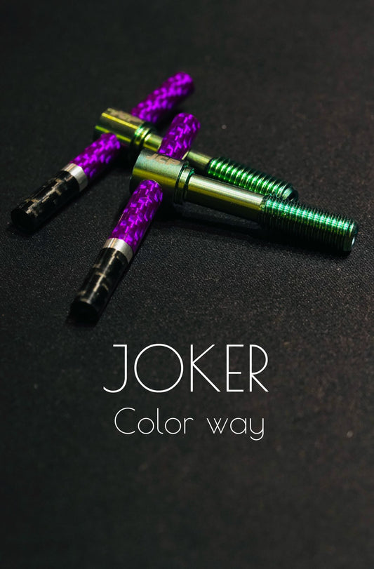 JCP Custom Titanium x Carbon Hinge Clamp Lever (JOKER)