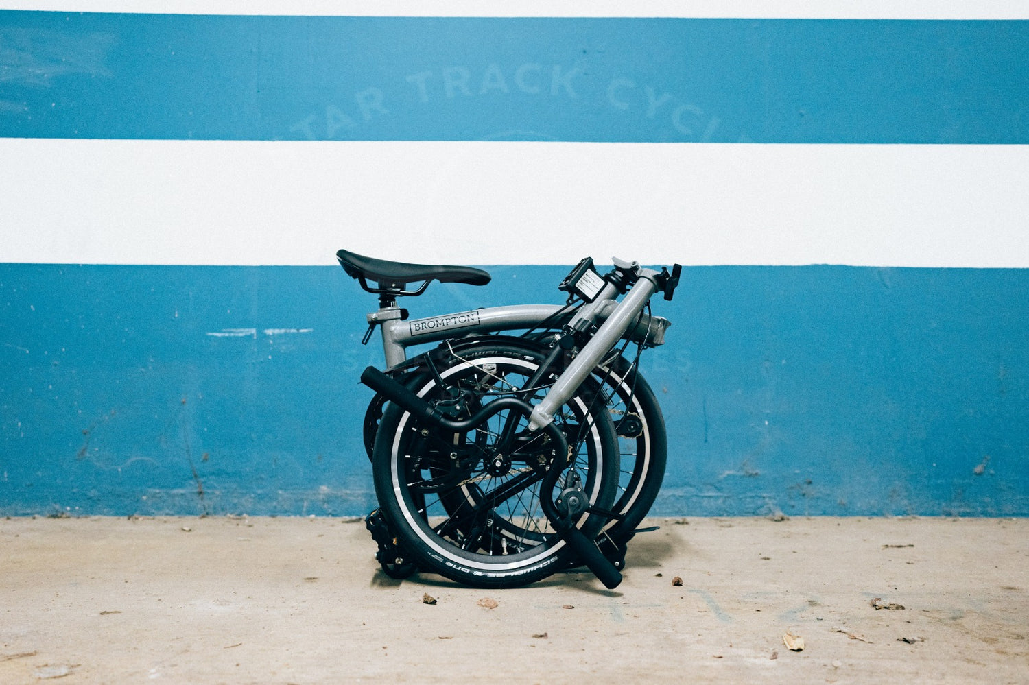 Brompton P Line Urban Storm Grey - Mid – Star Track Cycle